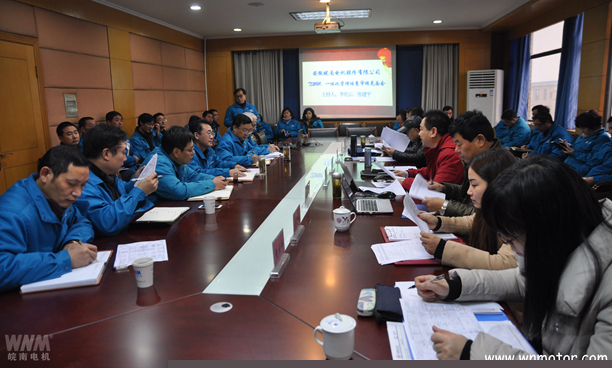 皖南电机：TS16949认证审核见面会